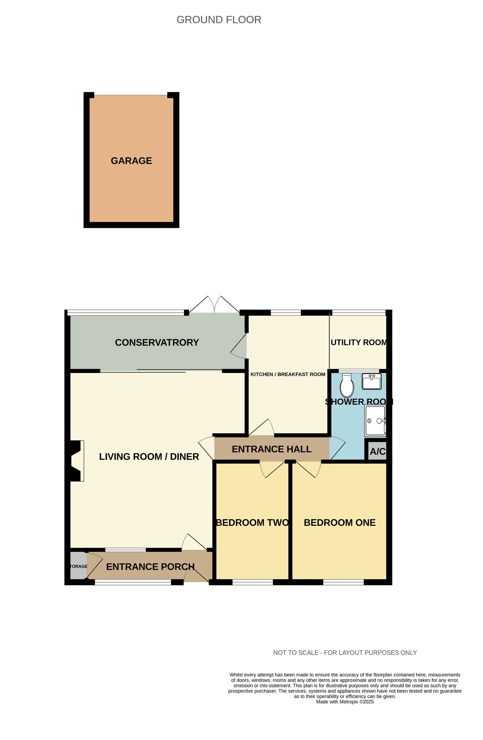 Floorplans For Hawksbridge Close, Eastbourne, BN22 0RJ