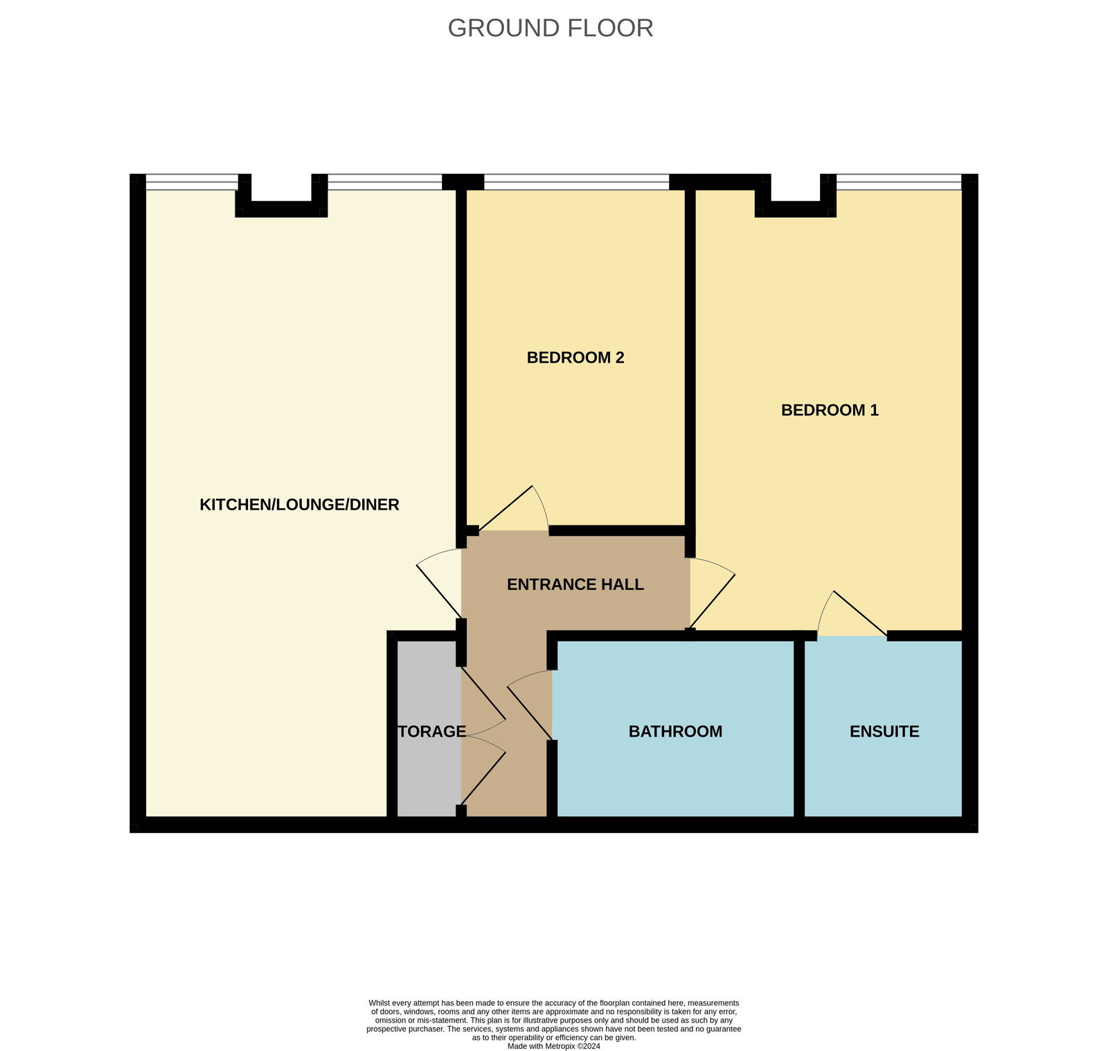 Floorplans For Eastbourne, East Sussex, BN21 1AG