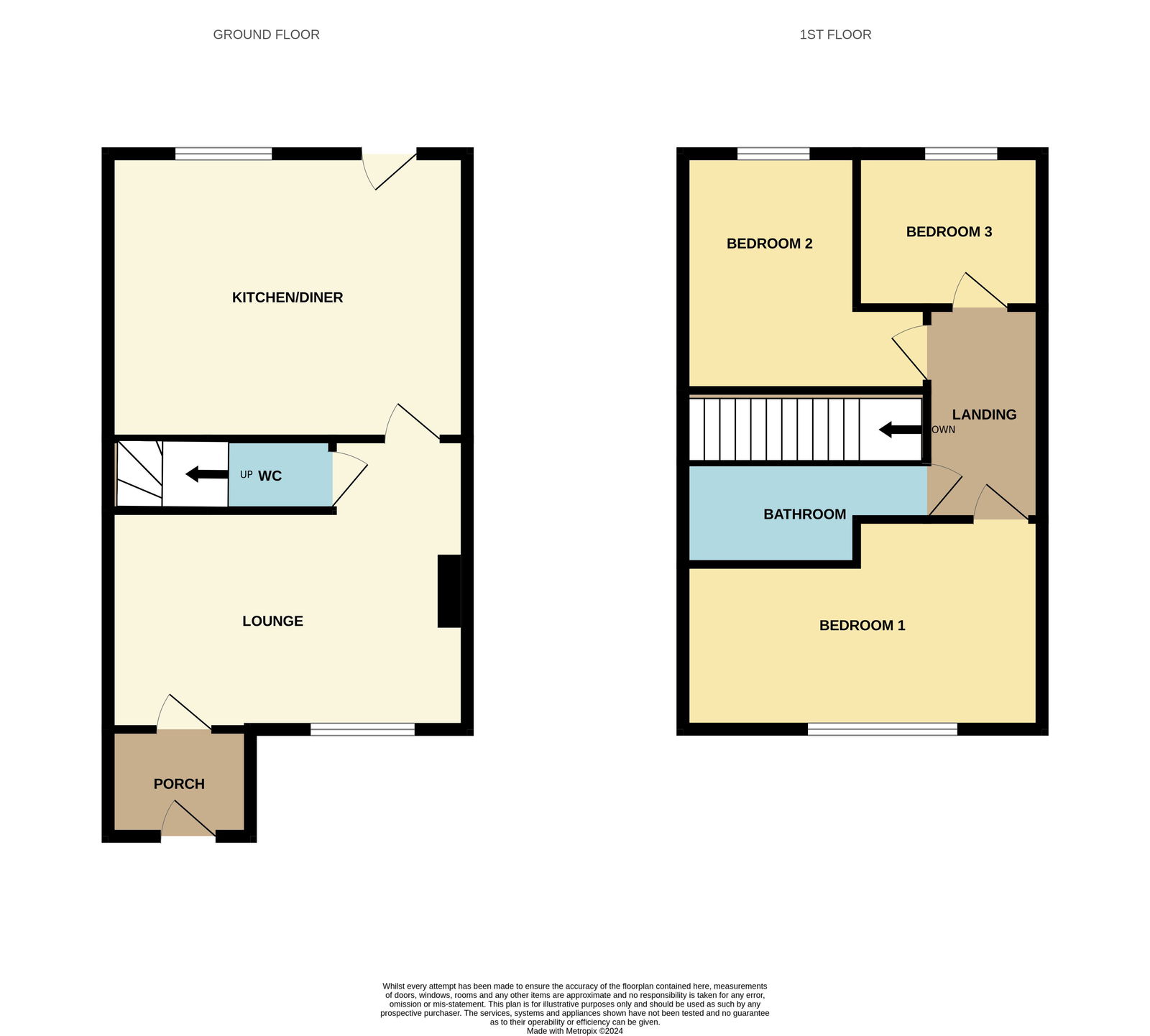 Floorplans For Eastbourne Road, Halland, Lewes, BN8 6PS