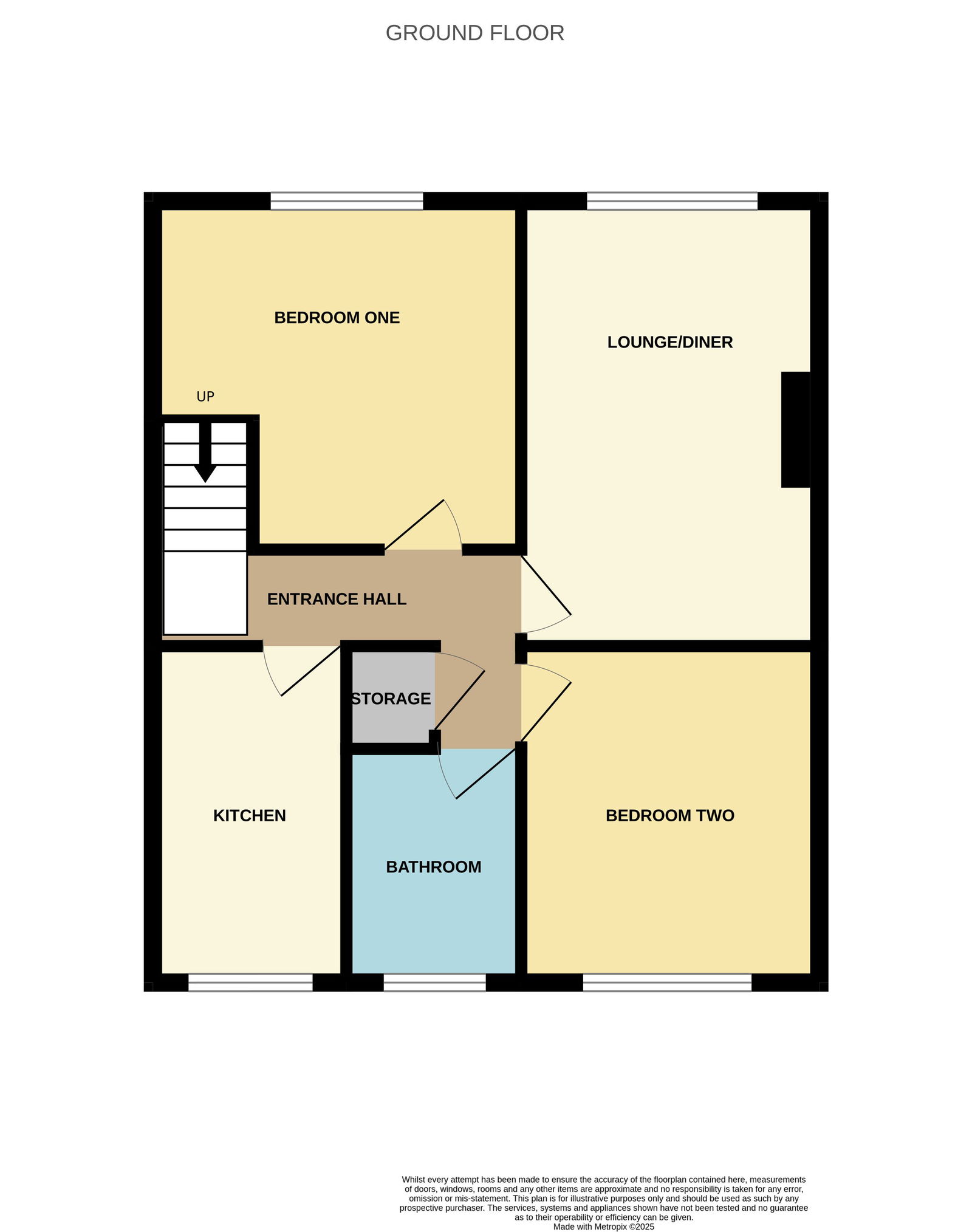 Floorplans For Prideaux Road, Eastbourne, BN21 2NE